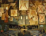 The Great Hall on the Binnenhof in The Hague-During the Great Assembly of the States-General in 1651